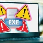 كشف الملفات التنفيذية الضارة (EXE) على نظام ويندوز