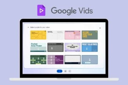 استخدام Google Vids