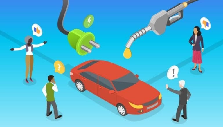السيارات الكهربائية مقابل السيارات الهجينة