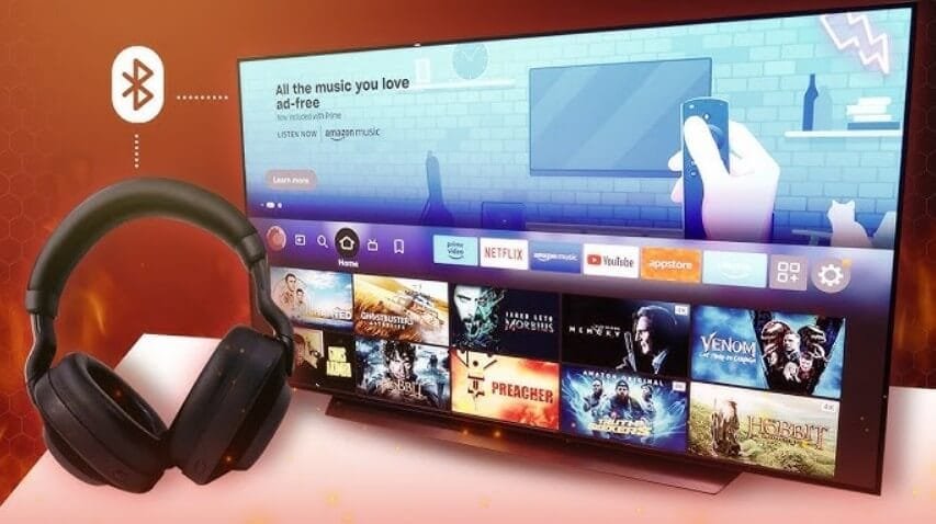 Fire TV Stick مع سماعات البلوتوث