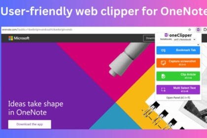 أداة OneNote Web Clipper