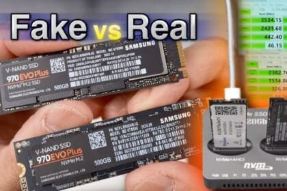 الفرق بين SSD الأصلي والمزيّف