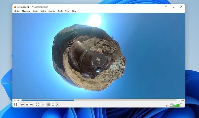 مشغل الوسائط VLC يعمل على ويندوز 11 لتشغيل جميع صيغ الفيديو والصوت